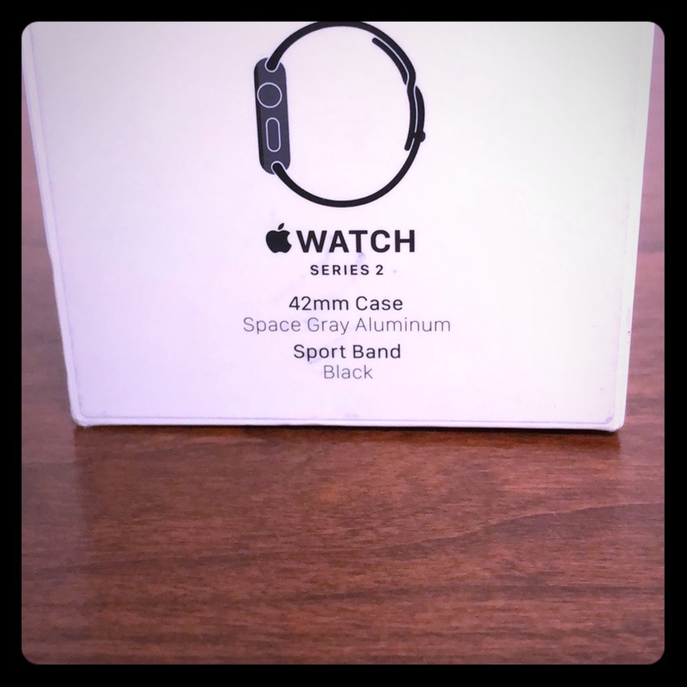 Apple Watch Series 2 42mm - Space Gray/Black MINT!